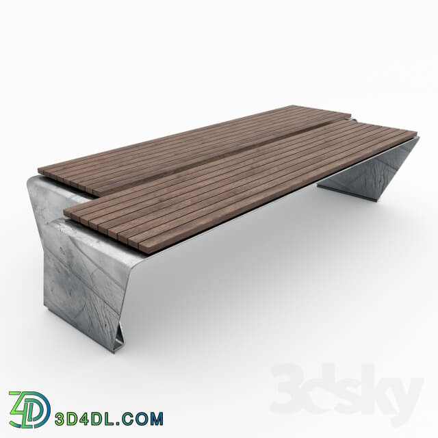 Other architectural elements - Concept loop benches