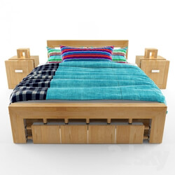 Bed - modern bed 