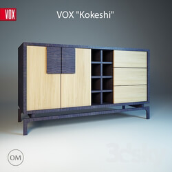 Sideboard _ Chest of drawer - Kokeshi buffet 