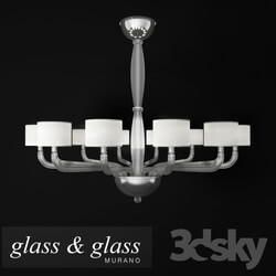 Ceiling light - Glass _Glass 25010 _ 12p 