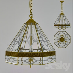 Ceiling light - Pendant lamp Wunderlicht COOL LAKE YL6322AB-P3 