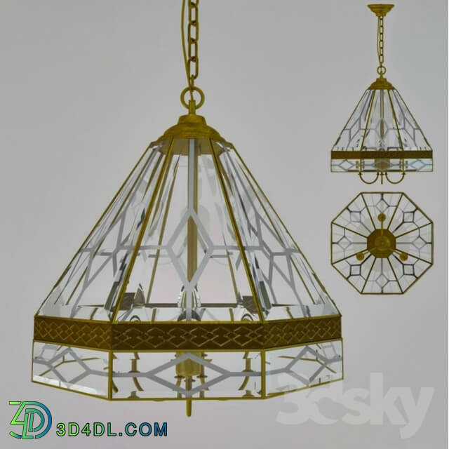 Ceiling light - Pendant lamp Wunderlicht COOL LAKE YL6322AB-P3