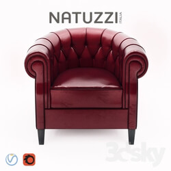 Arm chair - Natuzzi - Queen Armchair 