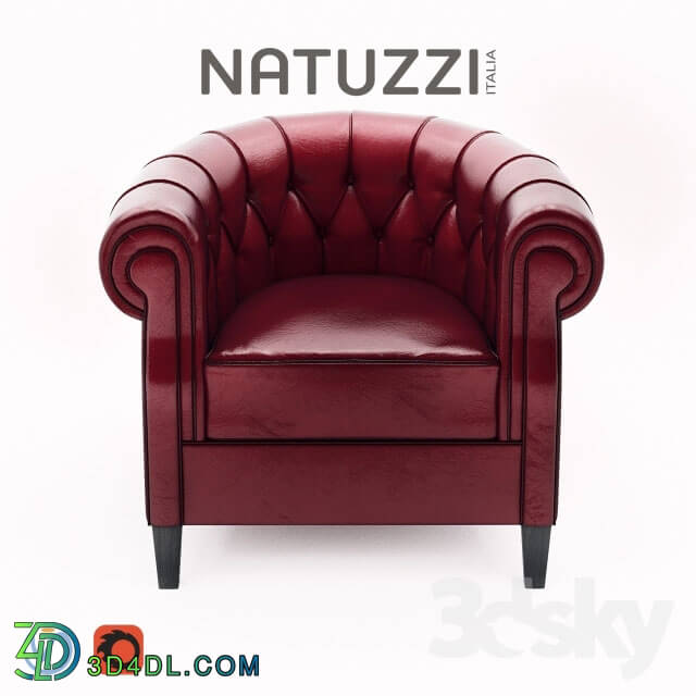 Arm chair - Natuzzi - Queen Armchair