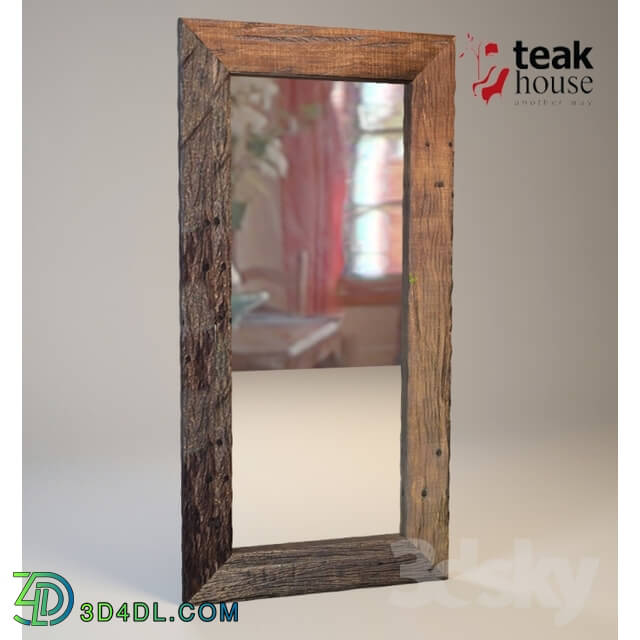 Mirror - Teak house Iron