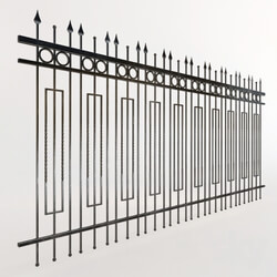 Other architectural elements - Element forged fence 