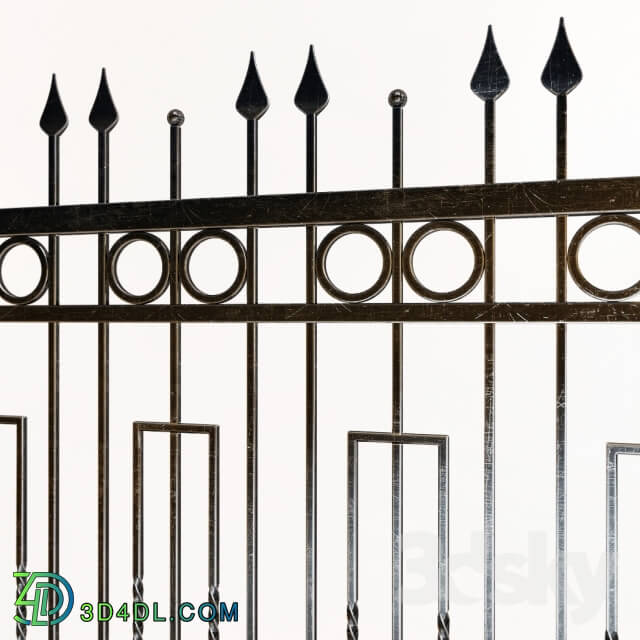 Other architectural elements - Element forged fence