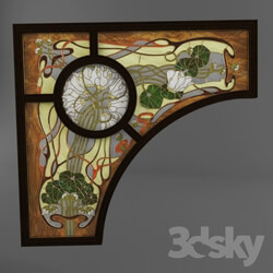 Doors - Stained-glass window 