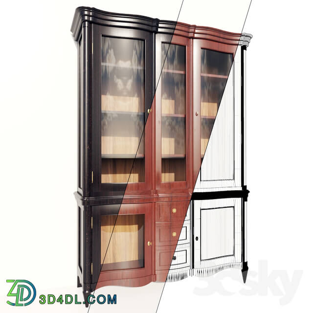 Wardrobe _ Display cabinets - Sideboard MARIONI _ ASPEN collection