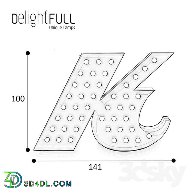 Wall light - Delightfull GraphicColection K