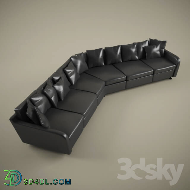 Sofa - Leather Couch