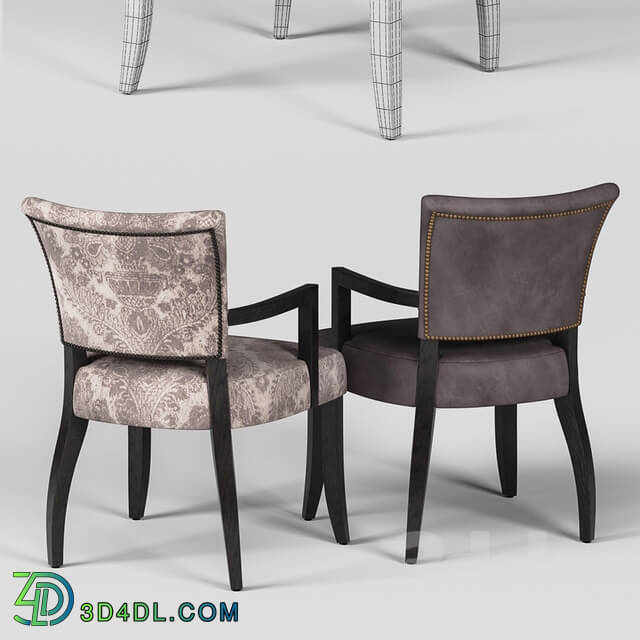 Chair - OM Dining chair Mimi with armrests_ black legs_ Mimi Dining Chair With Arms_ Black