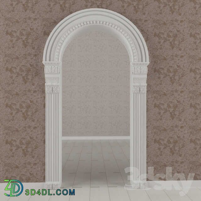 Decorative plaster - Doorway