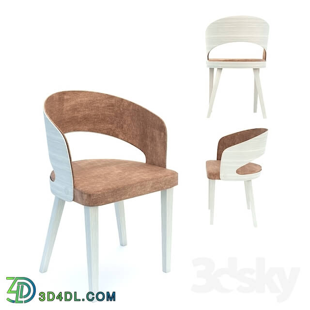 Arm chair - Name_ Rondo_Chair Version_ 2014 Preview_ Yes Units_ Centimeters Dimension_ 77.15 x 75.56 x 98.64 Polys_ 13_596 XForm_ Yes Box Trick_ Yes Model Parts_ 9 Render_ Corona Formats_ 3Ds