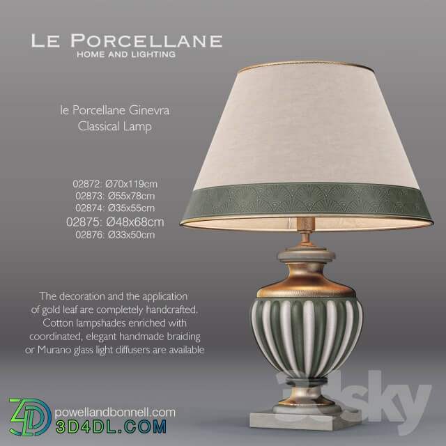 Table lamp - le Porcellane Ginevra