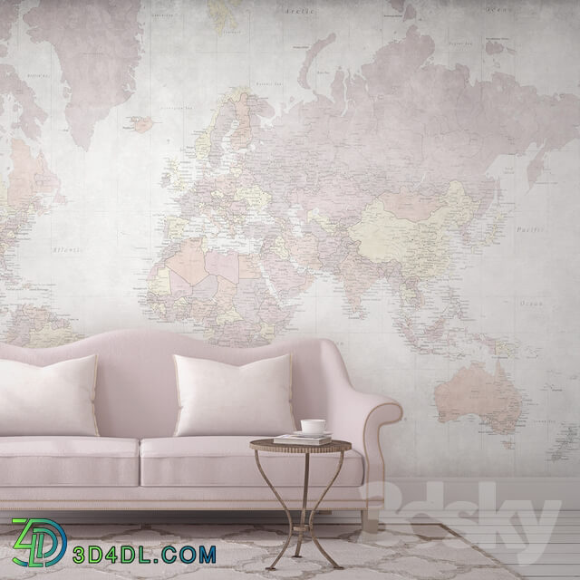 Wall covering - Factura _ WORLD MAP