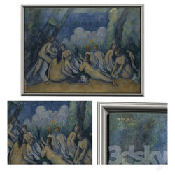Other decorative objects - Large Bathers Paul Cezanne 