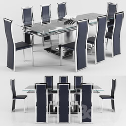 Table _ Chair - DINING TABLE 3 