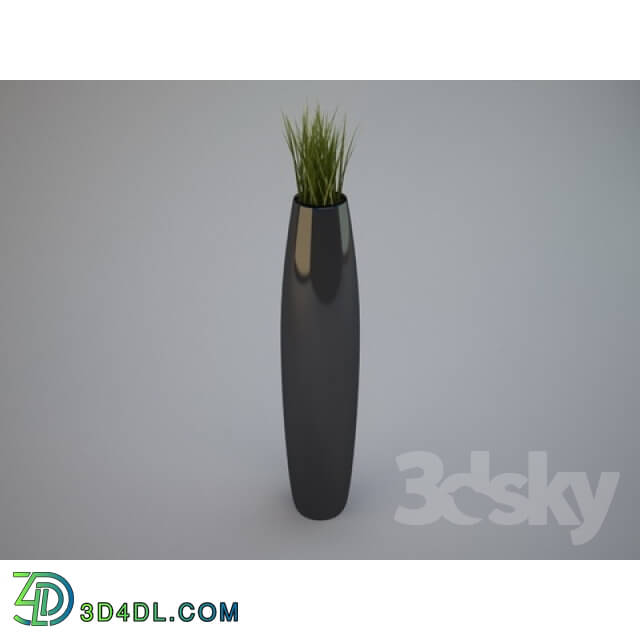 Vase - Decor vase Black