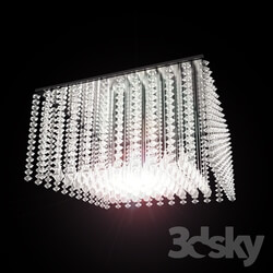 Ceiling light - Chandelier with lenses 