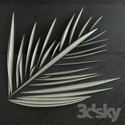 Other decorative objects - Palm Leaf Ornament 002 