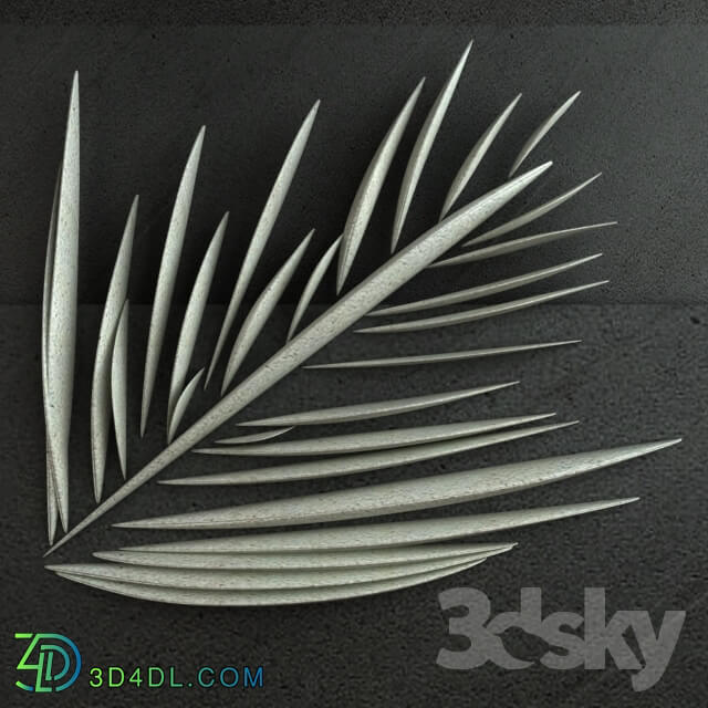 Other decorative objects - Palm Leaf Ornament 002