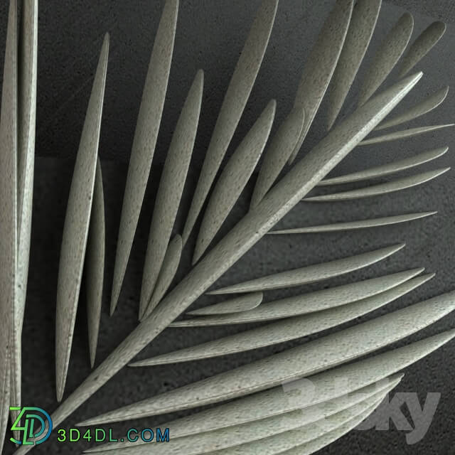 Other decorative objects - Palm Leaf Ornament 002