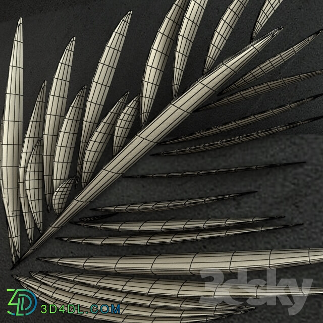 Other decorative objects - Palm Leaf Ornament 002