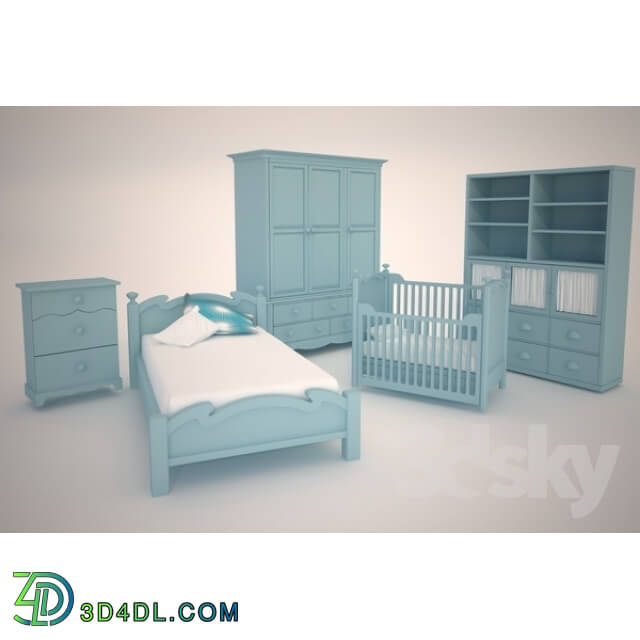 Full furniture set - Furniture for children