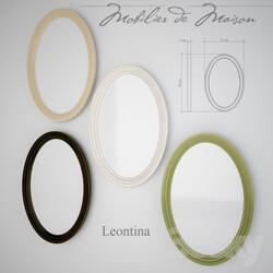 Mirror - Mobilier de Maison_ zrkalo oval series Leontina 