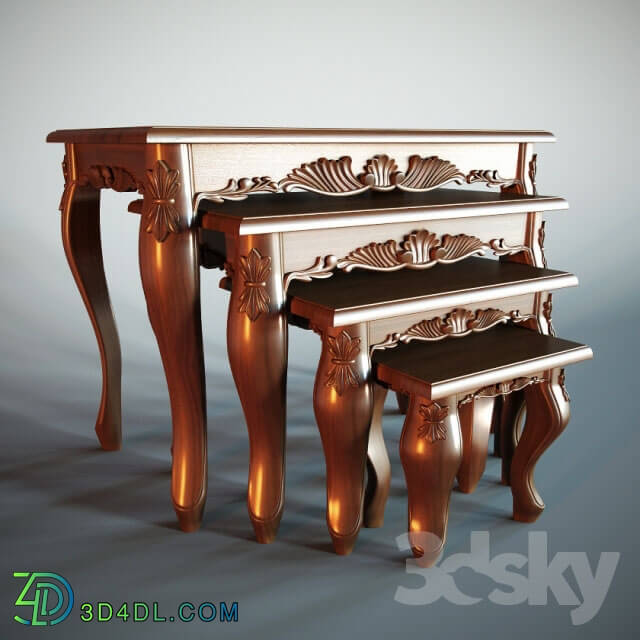 Table - Javin furniture_Nesting Tables_ Set of 4