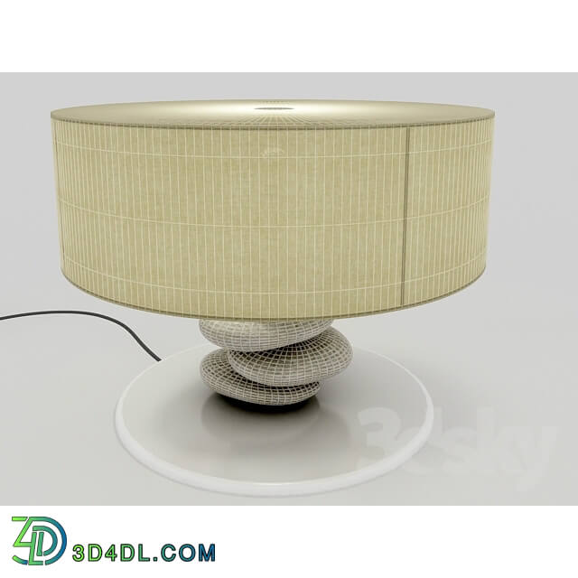 Table lamp - Bulb Bleu Nature