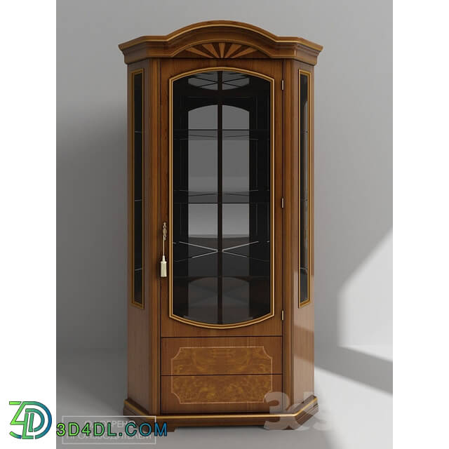 Wardrobe _ Display cabinets - Showcase angular _Florian_