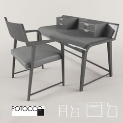 Table _ Chair - Potocco Linus 