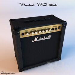 Musical instrument - Model of the guitar I Marshall MG15 cdr 