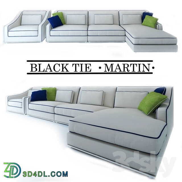 Sofa - _quot_Black Tie_quot_ Martin