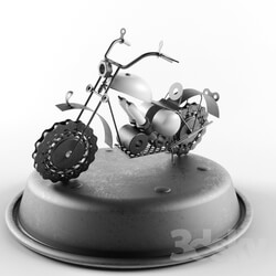 Other decorative objects - model motorbike 