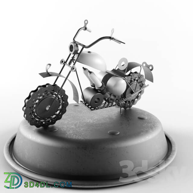 Other decorative objects - model motorbike