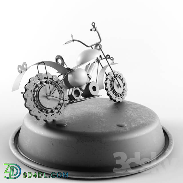 Other decorative objects - model motorbike