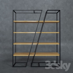 Wardrobe _ Display cabinets - Rack Horizon R-1 