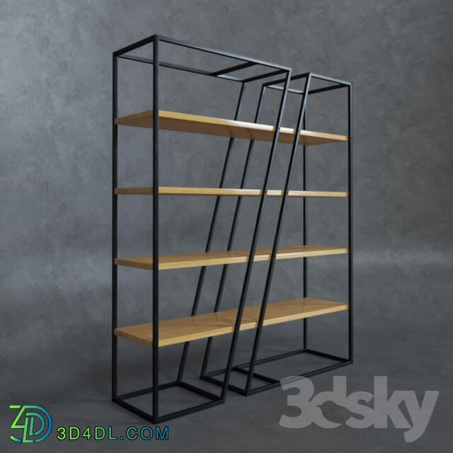 Wardrobe _ Display cabinets - Rack Horizon R-1