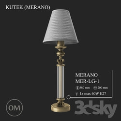 Table lamp - KUTEK _MERANO_ MER-LG-1 