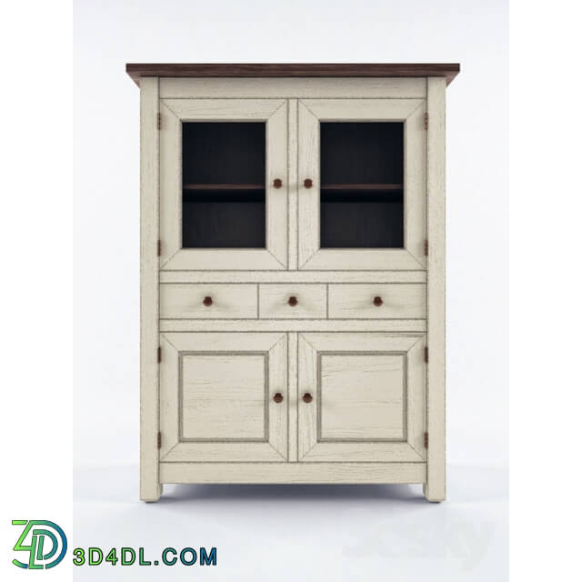 Wardrobe _ Display cabinets - Traditional wooden china cabinet