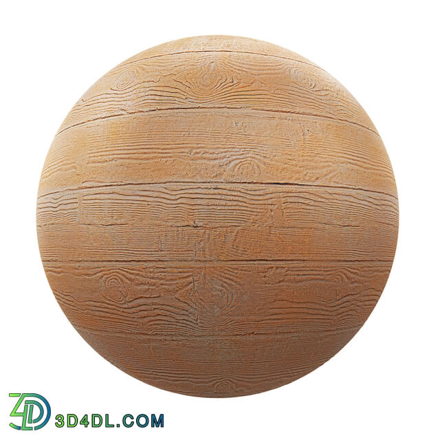 CGaxis-Textures Wood-Volume-13 orange painted wooden planks (01)
