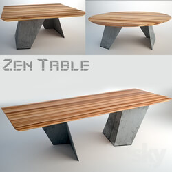 Table - Zen table 