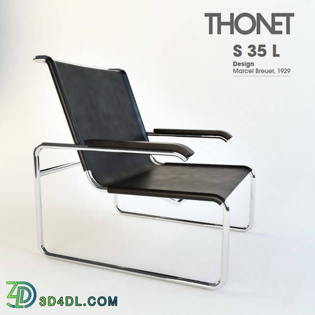 Arm chair - Thonet S 35 L