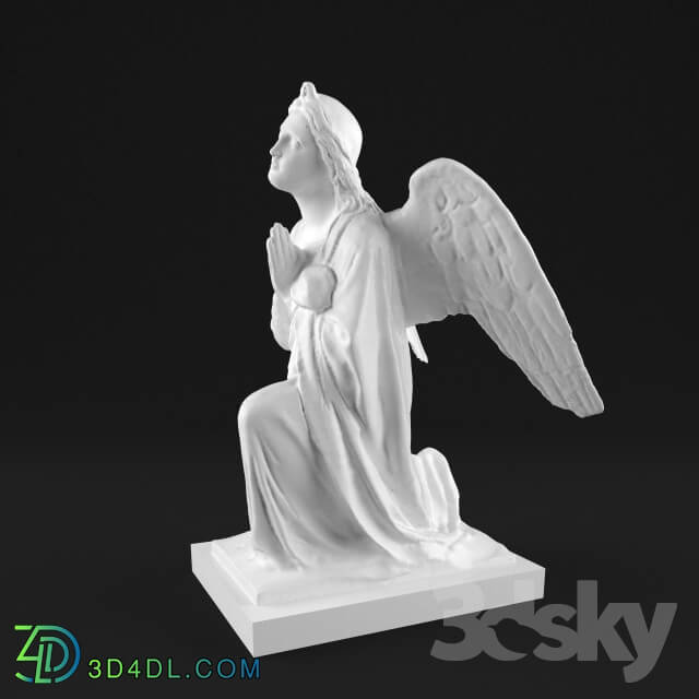 Sculpture - Angel Clasp Hand