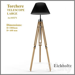 Floor lamp - Torchere EICHHOLTZ TELESCOPE LARGE 