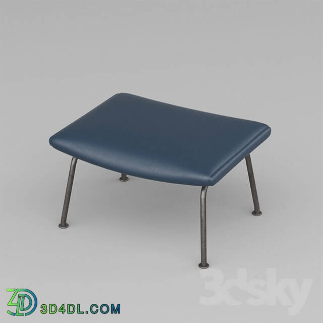 Chair - Leather Stool - Carl Hansen