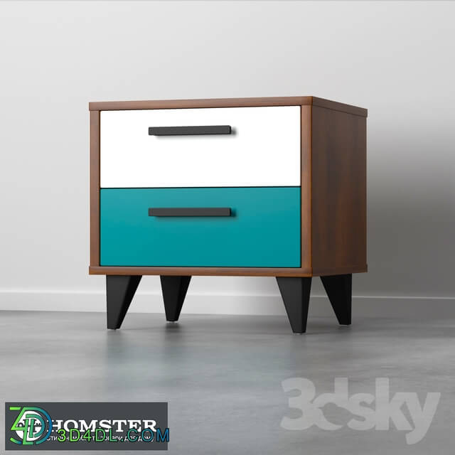 Sideboard _ Chest of drawer - Bedside_table_Brandon_41353